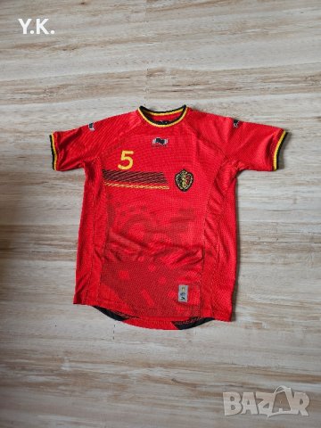 Оригинална мъжка тениска Burrda Sport x Belgium F.C. / Season 14 (Home), снимка 2 - Тениски - 43412517
