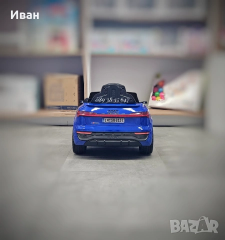 ПРОМОЦИЯ ДО 31.01!НОВО!Акумулаторен джип Audi SQ8 BLUE с 12V батерия,EVA гуми, снимка 13 - Електрически играчки - 51361757