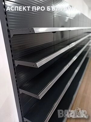 Крайстенни и двустранни стелажи - НОВИ /на склад/, снимка 5 - Стелажи и щандове - 52158008