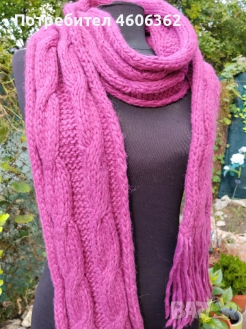 ръчно изработени шалове , снимка 5 - Шалове - 52116992