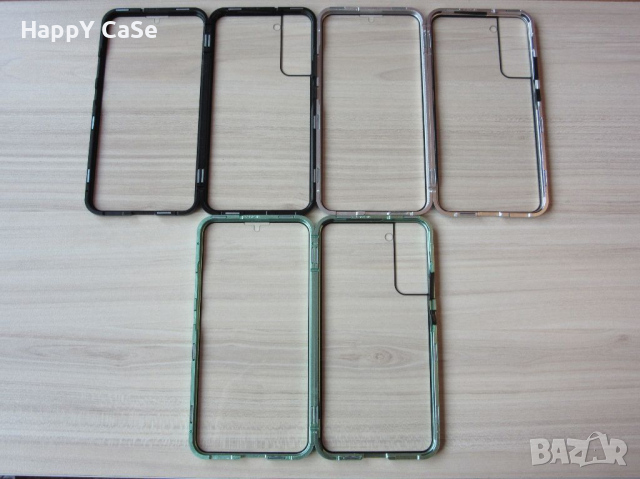 Samsung Galaxy S22 Ultra / S22+ / Двоен 360 градуса магнитен кейс калъф, снимка 11 - Калъфи, кейсове - 36461232