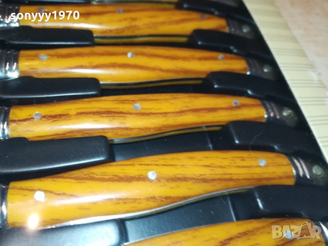 LOU LAGUIOLE-made in France 🇫🇷 6 KNIVES FRANCE 0512211721, снимка 8 - Колекции - 35037988