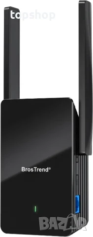 WiFi 6 Extender AX1500 Екстендер WiFi Booster, до 2000 кв.м и 40 устройства