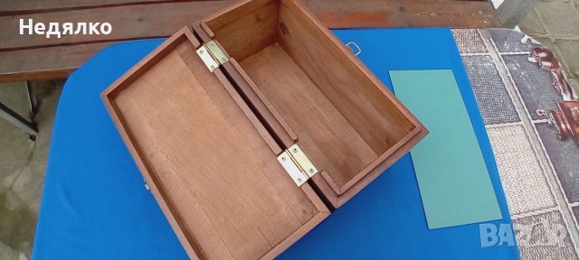Стара дървена кутия за бижута, снимка 13 - Антикварни и старинни предмети - 43435068