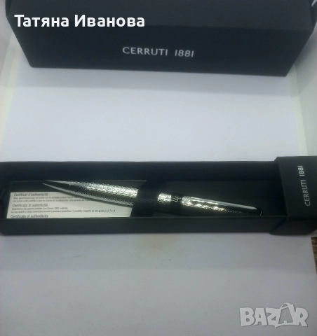 Химикалка CERRUTI 1881, снимка 2 - Антикварни и старинни предмети - 52626055