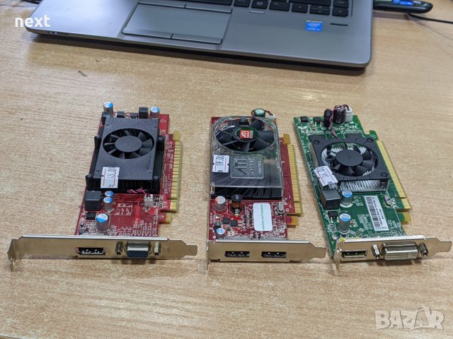 Видеокарти GeForce GT620, ATI Radeon HD 7450, HD 3470 + Гаранция, снимка 2 - Видеокарти - 35660766