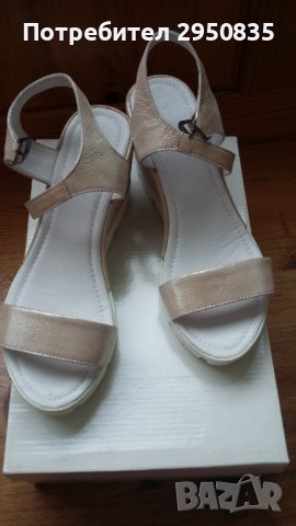 Елегантни сандали Пудра, снимка 3 - Сандали - 37962483