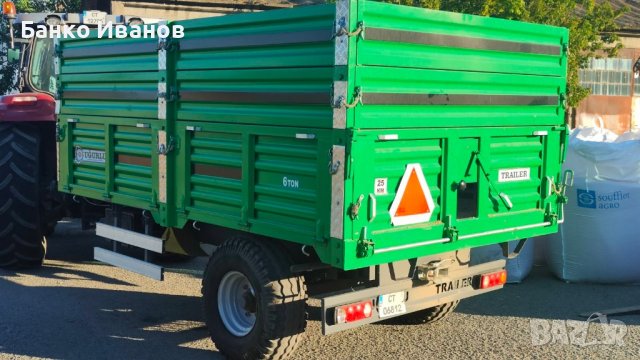 Ремарке 6т., снимка 10 - Селскостопанска техника - 43815706