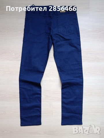 Мъжки дънки DC Shoes размер 34/34, снимка 6 - Дънки - 52365370