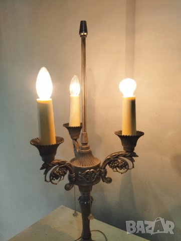 Настолна лампа арт деко, снимка 4 - Настолни лампи - 43049926