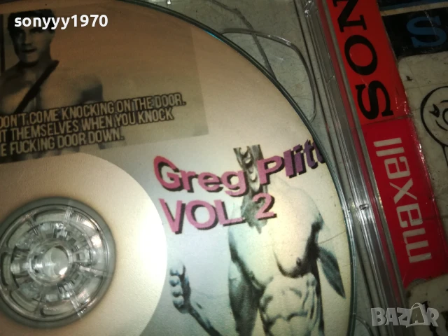 GREG PLITT CD 1108250749, снимка 4 - CD дискове - 51323066