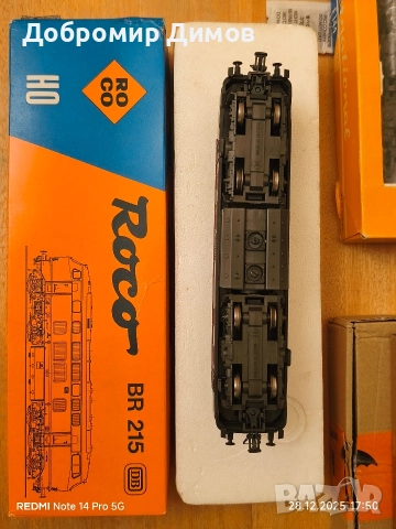 Дизелов локомотив BR215, снимка 5 - Колекции - 52926977