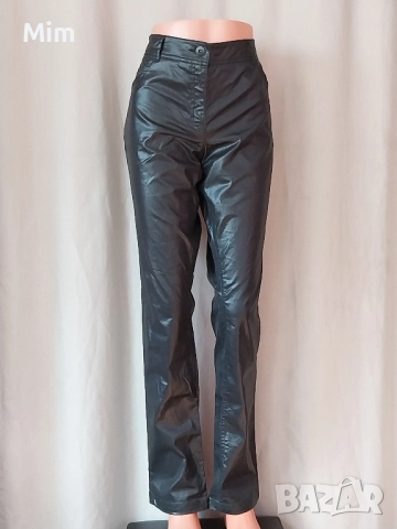 LЧерни дънки промазка с мокър ефект , снимка 4 - Дънки - 52162152