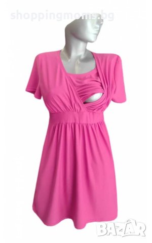 Едноцветна блуза за бремеммни и кърмачки - модел 0812, снимка 3 - Дрехи за бременни - 43472592