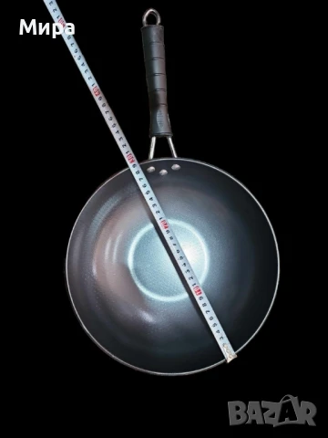Тиган за готвене с незалепващо тефлоново покритие, 30см диаметър, снимка 3 - Съдове за готвене - 50545506