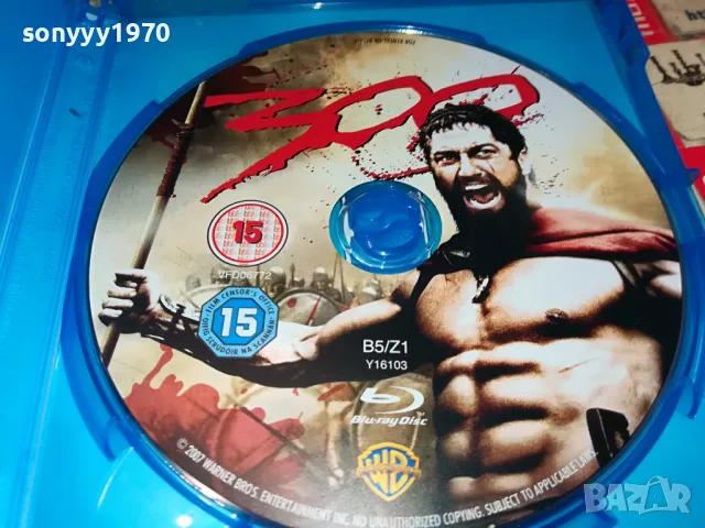 300 BLU-RAY DISC 0604251926, снимка 6 - Blu-Ray филми - 49785400