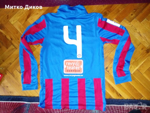 Сморас Норвегия тениска Найк №4 дълъг ръкав размер С, снимка 8 - Футбол - 28353356