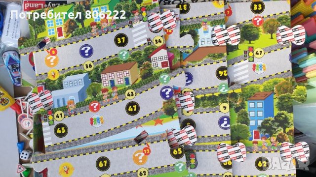 Настолна игра безопасност на движението, снимка 2 - Образователни игри - 32770268
