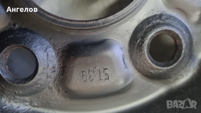 Джанти 16" желязни за Тойота Toyota 5×114,3, снимка 2 - Гуми и джанти - 44758002