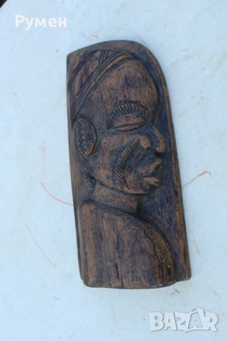 Ръчно изработена дървена маска, снимка 3 - Декорация за дома - 43042987