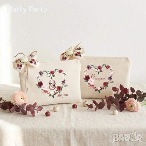 Подарък за 8 март, персонализиран несесер , снимка 5 - Подаръци за жени - 53457217