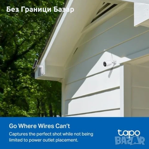 Нова Безжична 2K външна камера със соларен панел и AI разпознаване, снимка 10 - Други - 50551089