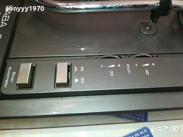 SABA-ГРАМОФОН ВНОС SWISS 2711231853, снимка 14 - Грамофони - 43170606