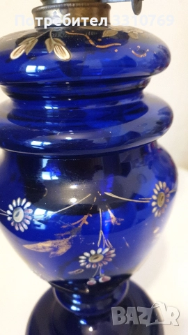 Редки красиви антикварни газени лампи. , снимка 7 - Настолни лампи - 52788182