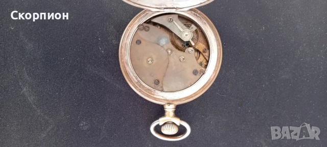 Швейцарски джобен часовник - K.ROSKOPF - PATENT - ПРОМОЦИЯ , снимка 7 - Джобни - 51777742