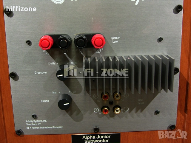 Субуфер Infinity alpha junior sub , снимка 10 - Тонколони - 53461750