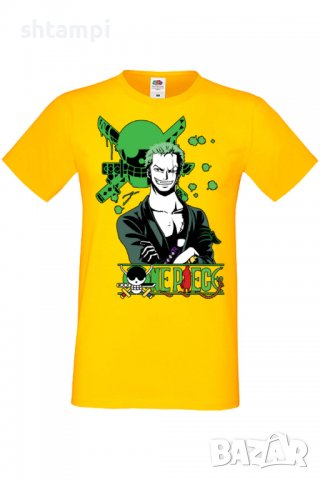 Мъжка тениска One Piece Roronoa Zoro 03,Анимация,игра,Празник,Повод,, снимка 10 - Тениски - 38122293