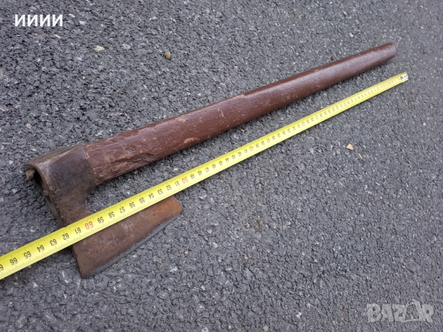 Кована брадва , снимка 4 - Антикварни и старинни предмети - 52804869