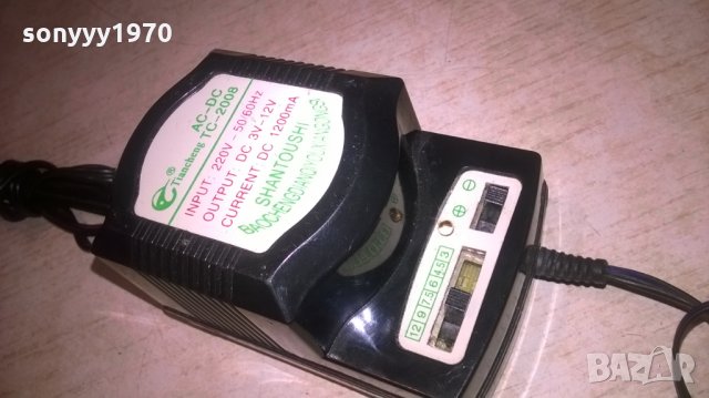 TC-2008 ADAPTER 3-12V
