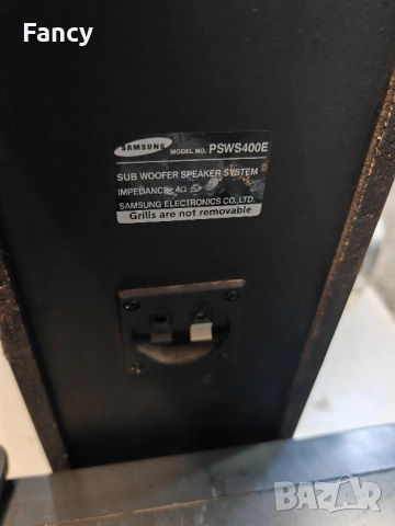 Събуфер с 4 колони Samsung, снимка 12 - Тонколони - 52053582