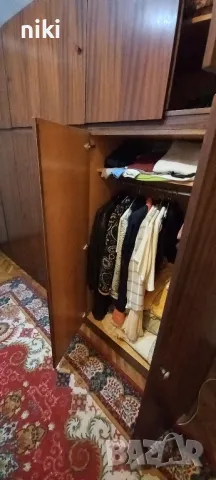 хубав масивен голям шeсткрилен гардероб., снимка 4 - Гардероби - 48758835