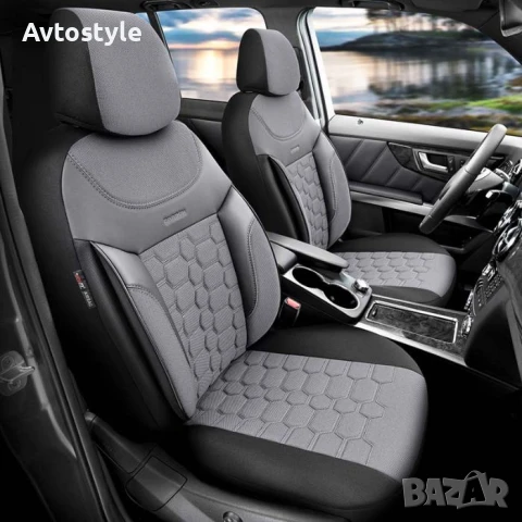 Тапицерия за седалки Otom Carbon CRB3404 (сивочерно), снимка 2 - Аксесоари и консумативи - 48679160