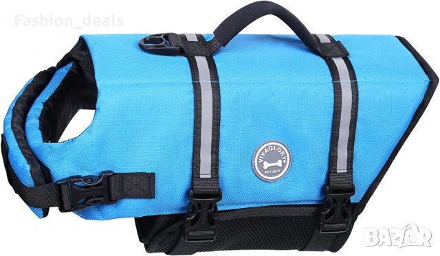 Нова светлоотразителна неопренова спасителна жилетка за куче море, снимка 2 - За кучета - 38075224