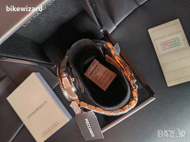 Emporio Armani - Sea Explorer 200m Automatic мъжки автоматичен часовник НОВ, снимка 5 - Мъжки - 53469389