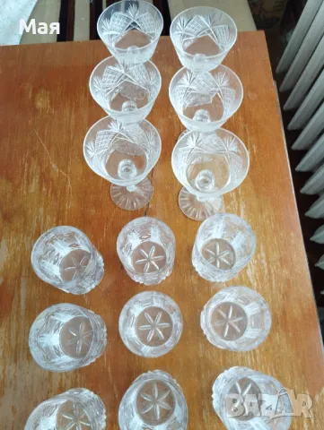 Кристални чаши за шампанско, снимка 10 - Чаши - 50370376