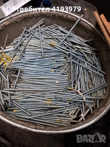 Шпилки м6 150мм дължина чисто нови, снимка 11 - Други машини и части - 52206604