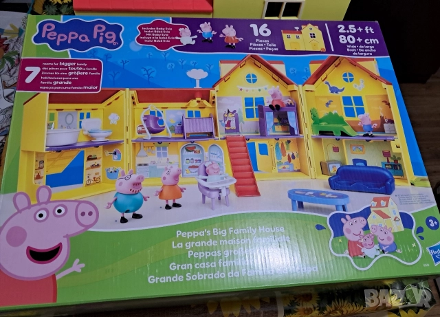 Голяма къща Peppa Pig, снимка 17 - Фигурки - 52948096