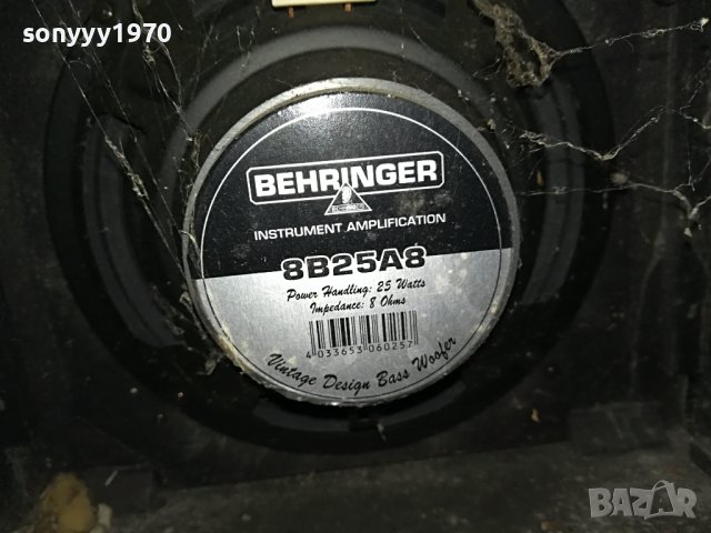 BEHRINGER THUNDERBIRD BX108-ВНОС FRANCE L2610221728, снимка 10 - Ресийвъри, усилватели, смесителни пултове - 38461859