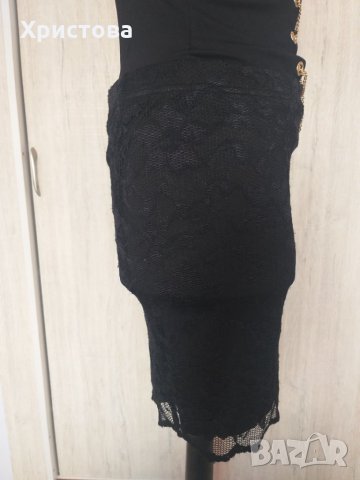 Дантелена пола ВЕРО МОДА в черно - 12,00лв., снимка 11 - Поли - 28382006