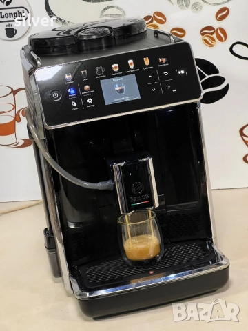 Кафемашина кафе автомат Saeco GranAroma с гаранция, снимка 5 - Кафемашини - 51503672