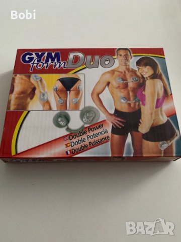 Mускулен стимулатор Gym form Duo, снимка 2 - Фитнес уреди - 36645494