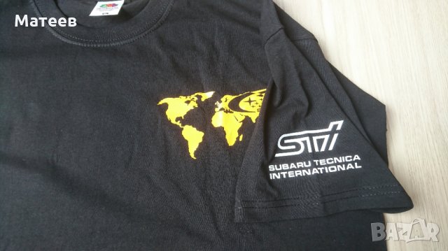 Тениска Субару Subaru Forester Impreza Legacy Tribeca XV Sti, снимка 6 - Тениски - 28942538