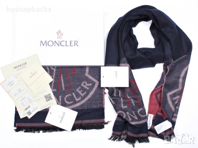 Moncler луксозни маркови шалове lux shal podarak подарък шал, снимка 1
