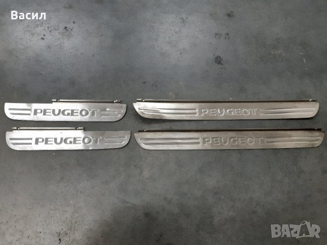 Декоративни лайстни прагове Peugeot 407 SW 2.0 HDI 2.0hdi 136 к.с Пежо 407 КОМБИ 2.0 ХДИ 2.0хди pejo