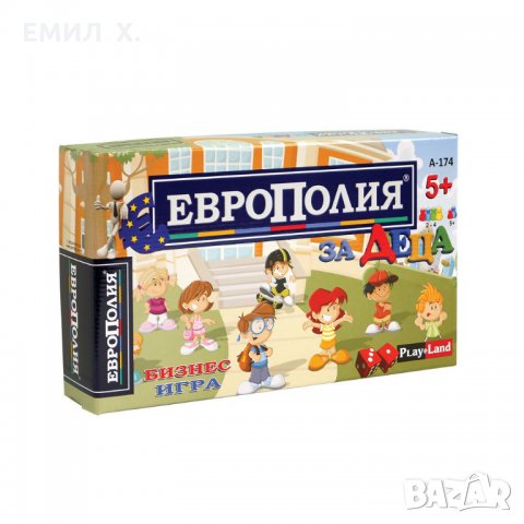 Европолия за деца, снимка 1 - Образователни игри - 28480760