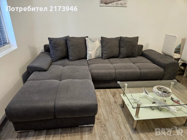 Разтегателен диван, снимка 3 - Дивани и мека мебел - 53387700